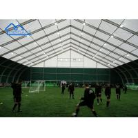 China Custom Indoor Sports Hall Tent Curved Shape For Football Soccer Field Canopy For Sporting Events factory