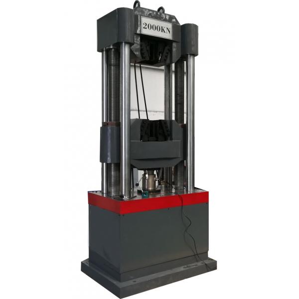Quality UTM Computerized Servo Hydraulic Testing Machine 6 Columns Structure 2000KN Max for sale