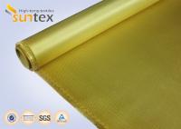 China Vermiculite Coated Silica High Temperature Fiberglass Cloth Working Temperature 1100C factory