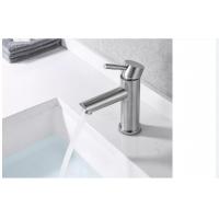 China Sus304 Single Tap Bathroom Faucet Wash Basin Mixer Faucet Corner Sink factory