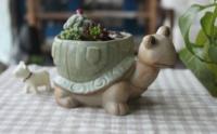 China Hot Sale Cute Animal Flower Pot Ceramic Vase factory