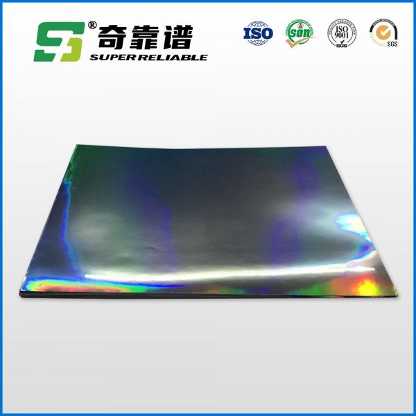Quality WG4733 Holographic Rainbow Film Label Materials for sale