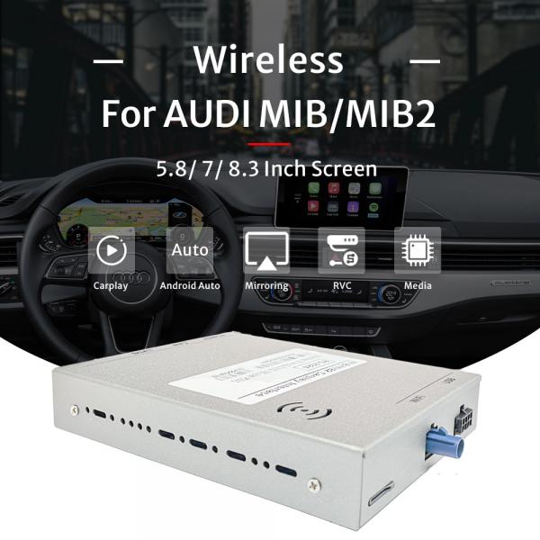 Quality Reversing Camera Module Wireless CarPlay Android Auto Interface For AUDI A6L A7 8'' for sale