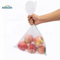 China 11-50micron Thickness LDPE Plastic Roll Bags for Transparent Fresh Produce Packaging factory