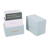Quality 280 Gram Flash Playing Cards With Questions OEM Finish With Deck Box for sale