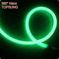 China 220V mini 16mm 360 degree led neon light SMD2835 green factory