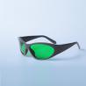 China Sports Type 635nm Red Laser Safety Glasses With Grey Frame 55 factory