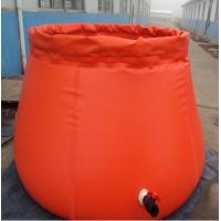 Quality 3000L Capacity Collapsible Onion Shape Plastic Water Storage Tank For Fire for sale