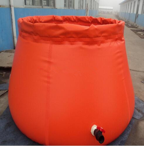 Quality 3000L Capacity Collapsible Onion Shape Plastic Water Storage Tank For Fire Rescue for sale
