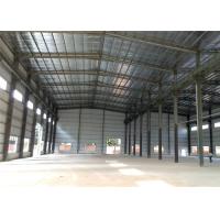 Quality Q235B, Q345B Grade fast installed EPS/PU/XPS sandwich panel steel structure for sale