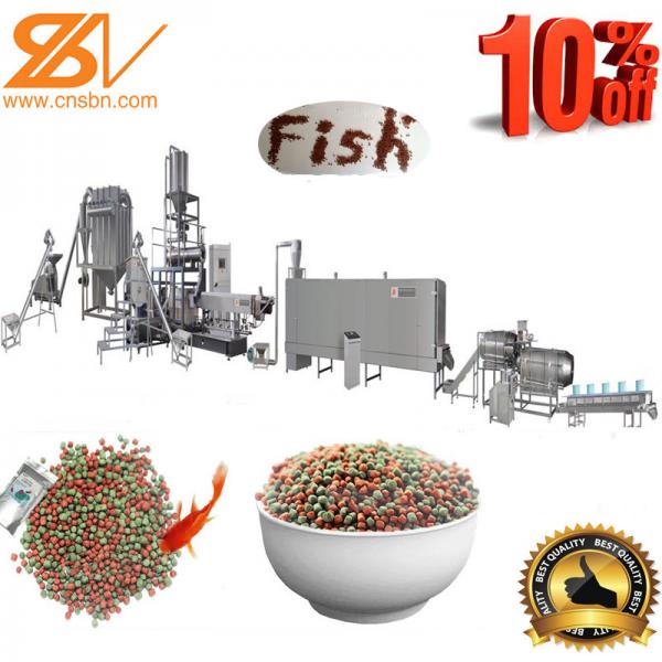 Quality 4t/H Staineless aquatic fish Feed Extruder Machine With Siemens Motor for sale