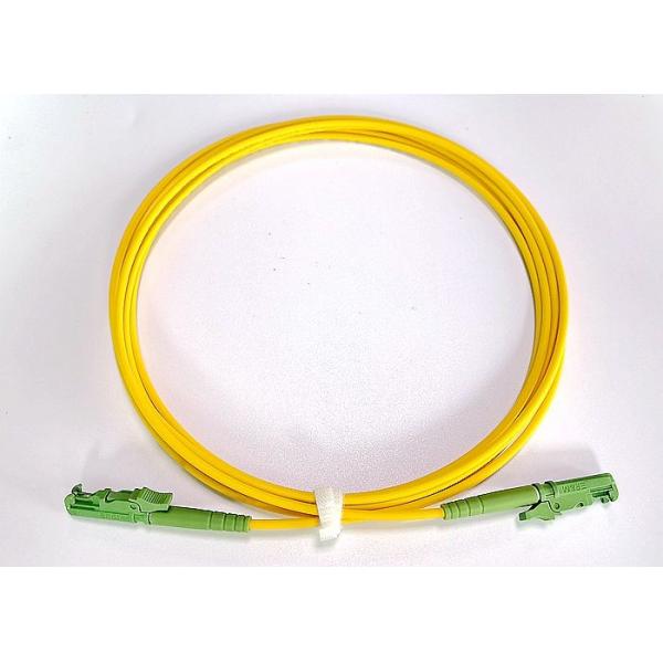 Quality E2000 Single Core Single Mode Fiber Cable , Sc Lc Patch Cable for sale