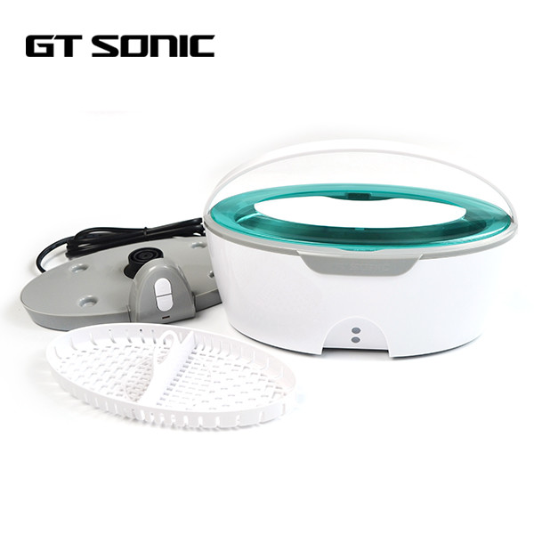 Quality Denture Small Ultrasonic Cleaner 5 Minutes Auto Shut Off 1 Year Warranty for sale