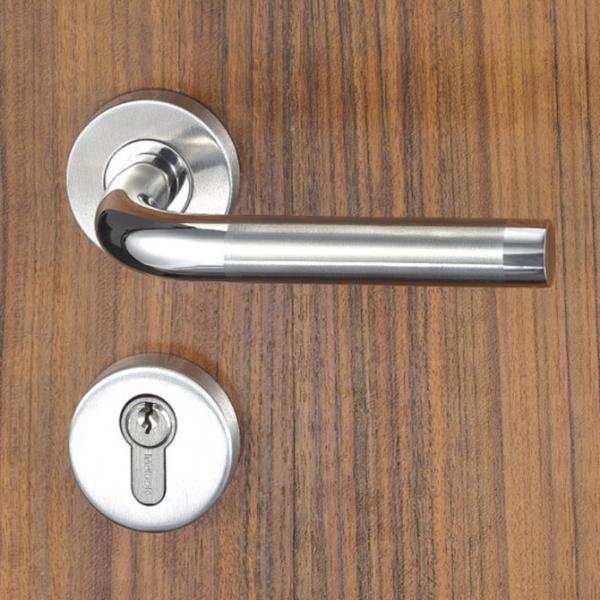 Quality 3 Brass Keys Mortise Door Lock Set Escutcheon Lock for Entrance , Passage for sale