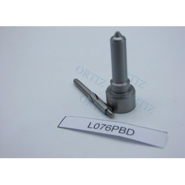 Quality DELPHI Silver Oil Dispenser Nozzle , Durable Steel Common Rail Nozzle L076PBD for sale