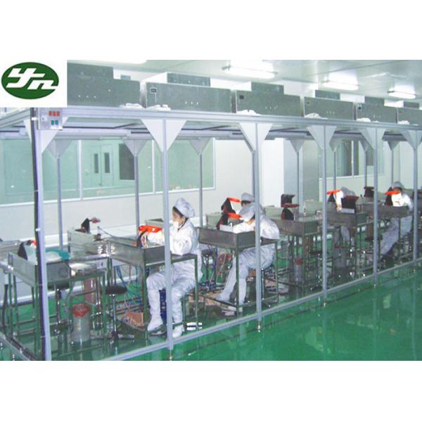 Quality Vertical Pharmaceutical Dispensing Booth , Modular Clean Rooms Easily Moved for sale