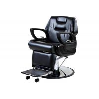 China Custom All Purpose Salon Barber Chair 38 Height For Man , Pu Leather Materials factory