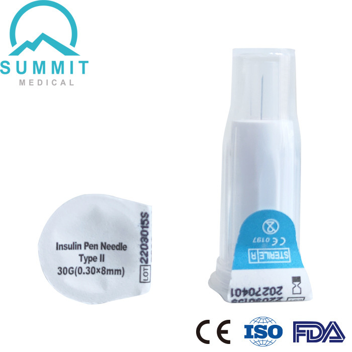 China Auto Retractable Insulin Pen Needles 30G 8mm For Insulin Pens factory