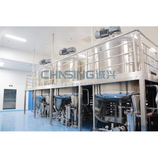 Quality 2400L Liquid Mixer Machine SUS316L Soap Making Machine 22 kW for sale