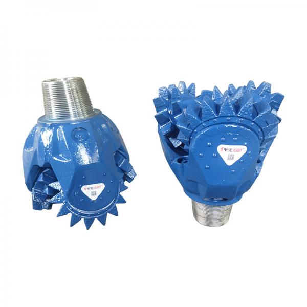 Quality Iadc 217 Steel Tooth Tricone Bit Wear Resistant Tricone Rock Drill Bit for sale