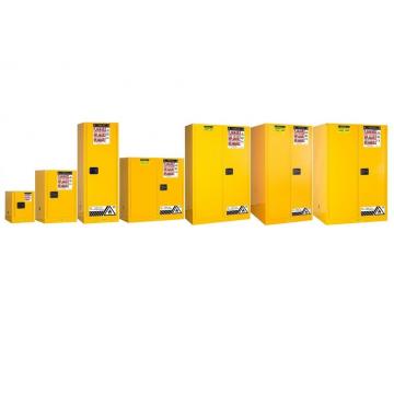 Quality Fire Proof Cabinets in LAB yellow , 45gallon storage cabinet,chemical storage for sale