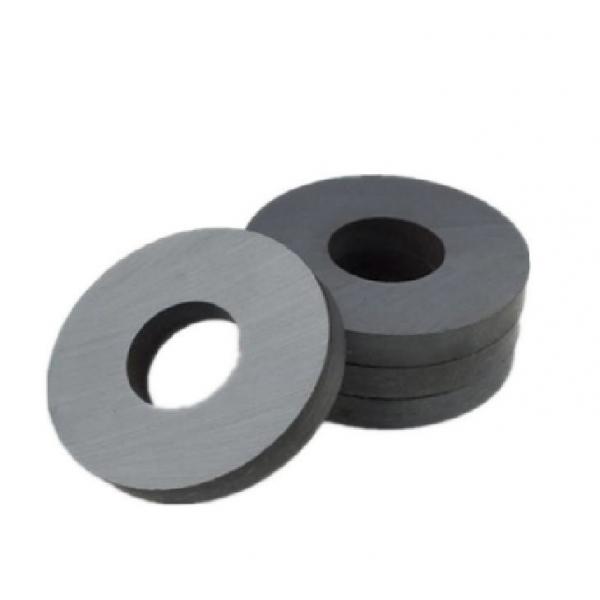 Quality Customized OEM Ring Ferrite Magnets Y35 Anti Corrosion Louderspeaker Magnetic Ferrite Ring for sale