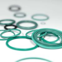 Quality FVMQ Green O Rings Seal 30 Sh Neoprene Rubber O Rings KTW WRAS Approval for sale