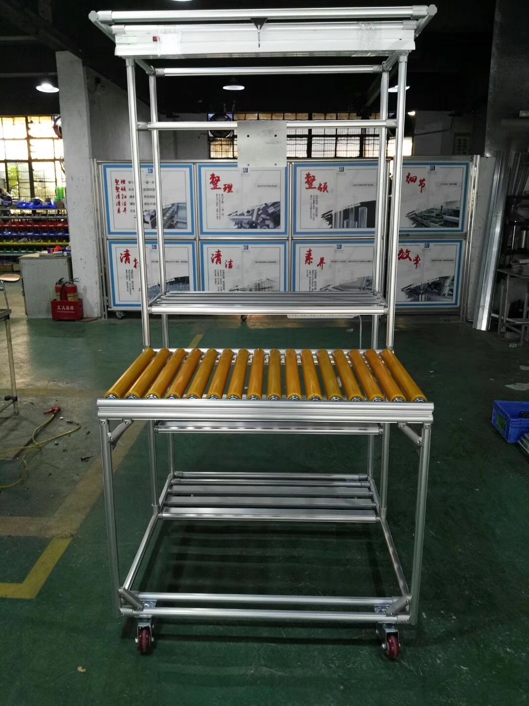 China Workbench Made Of Aluminum Tubes, PE Coated Tubes, Stainless Steel Tubes, Etc. factory