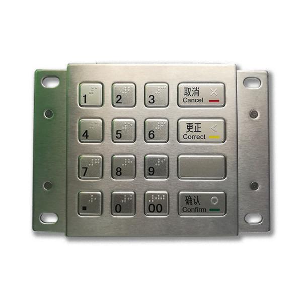 Quality 16 Keys Encrypted USB RS232 ATM Pin Pad Payment Terminal Keypad for sale