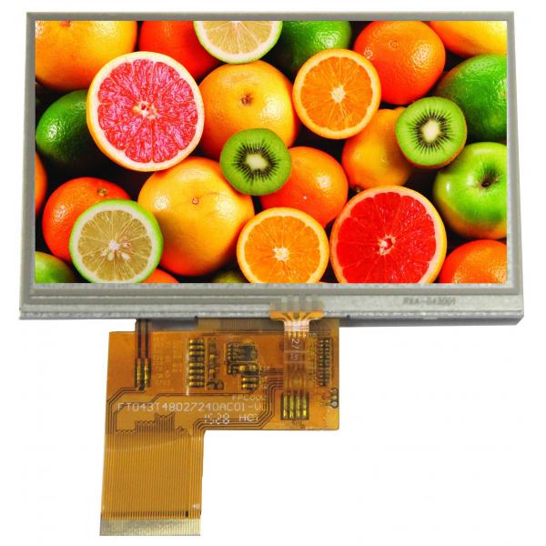 Quality 250nits 4.3 Inch Tft Lcd Display Module 480x272 Dots RGB Interface With for sale