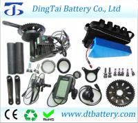 China BBS03/BBSHD 8Fun 48V 1000W mid drive motor kit with triangle battery 48V 30Ah+Triangle bag for fat bike factory