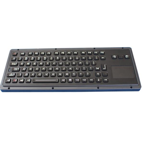 Quality Black Marine Keyboard Water Resistance Industrial Keyboard With Touchpad for sale