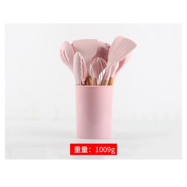 Quality Washable Silicone Kitchen Utensils Tools Heat Resistant Practical for sale