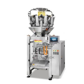 Quality All In One 10 Head 1.6L 60pc/Min Snack Food Packaging Machine For Bean for sale