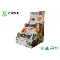 Quality Custom Retail Advertising POP Paper Displays Counter Top Cardboard Display Unit for sale