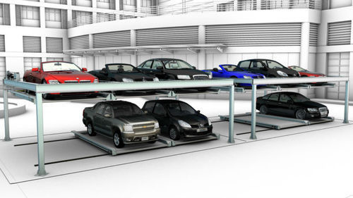 Quality PSH2 Hydraulic Car Parking System 2 Levels 2 Story Puzzle Car Parking System for sale