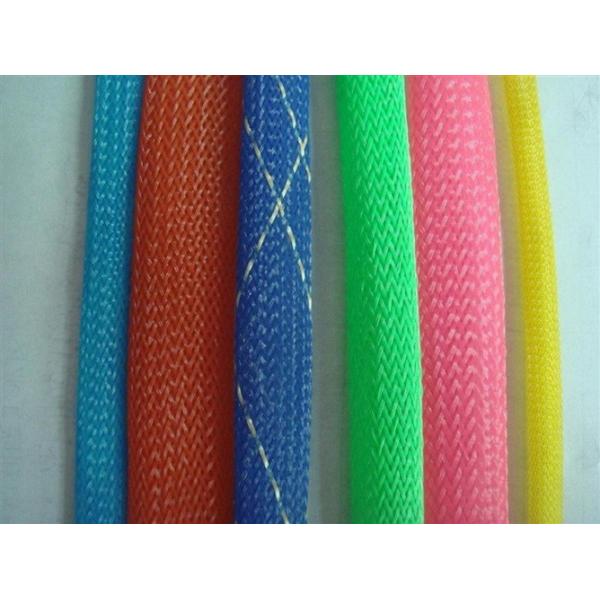 Quality Colorful Elastic Expandable Braided Sleeving for sale