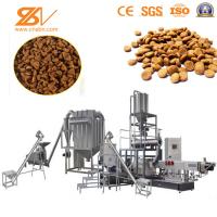 China 2 Screw Extruder Dog Food Production Line , Pet Food Extruder Machine factory