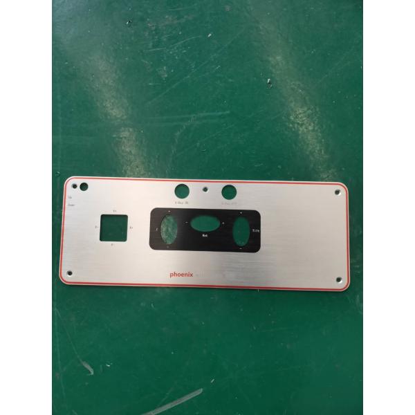 Quality Alloy 5052 Medical Equipment Aluminium Machined Components Operation Panel Brushed for sale