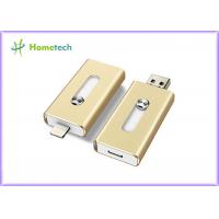 China Aluminum Alloy Compact 8GB USB Disk iflash Drive Mobile Phone OTG For PC factory