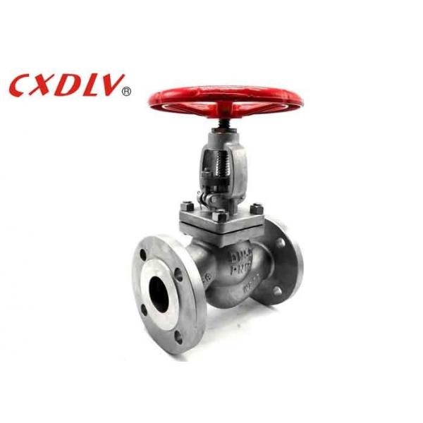 Quality Carbon Steel Flanged Globe Valve Stainless Steel CF8 / CF8M Dn80 for sale