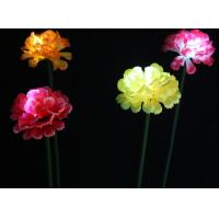 China LED Simulation Carnation Lights Park Lawn, Beautiful Display, Decorative Lighting Festival for sale