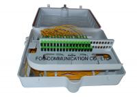 China ABS Fiber Optic Termination Box 48 Port With Pre - Installed Fiber Splitters factory