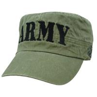 China Army Flat Top Army Cap Unisex Cotton Twill Crops Sports Baseball Casquette Type factory
