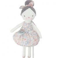 China 43cm Soft Doll Plush Toy Baby Girl Plush Doll Wearing Beauty Dress factory