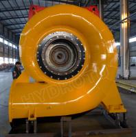 China Medium / larger Francis Hydro Turbine / Francis Water Turbine with Synchro generator for Hydropower project factory