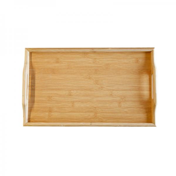 Quality Bed Food Serving Sustainable Bamboo Breakfast Tray Table With Folding Legs for sale