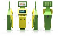 China Multifunction Bill, Credit card payment, Cell Phone Charging Free Standing Kiosk factory