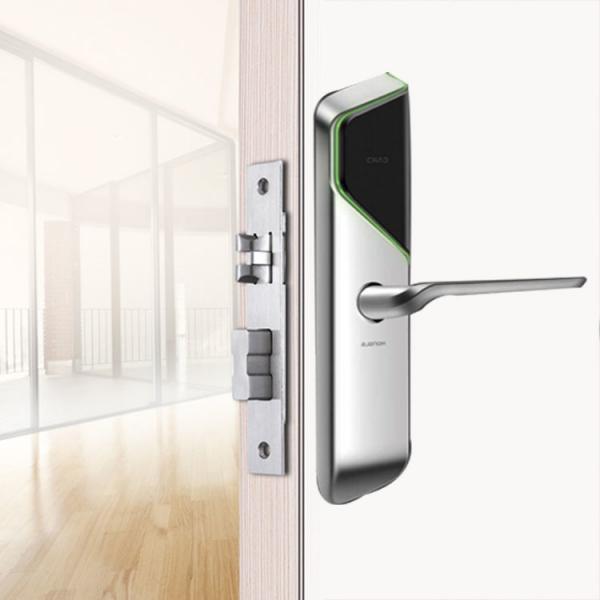 Quality Aluminum Alloy Smart Hotel Lock Electronic Key Card Door Locks for sale