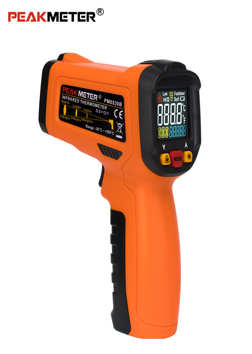 China IR Laser Infrared Thermometer Temperature Gun China Manufacturer Industrial Infrared Thermometers factory